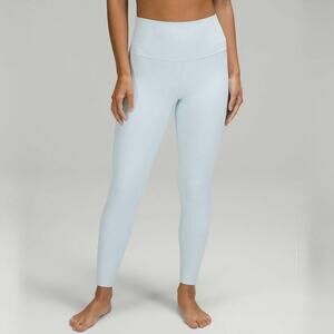 Lululemon‎ Align High Rise Pant 28” Powder Blue Leggings Size 8